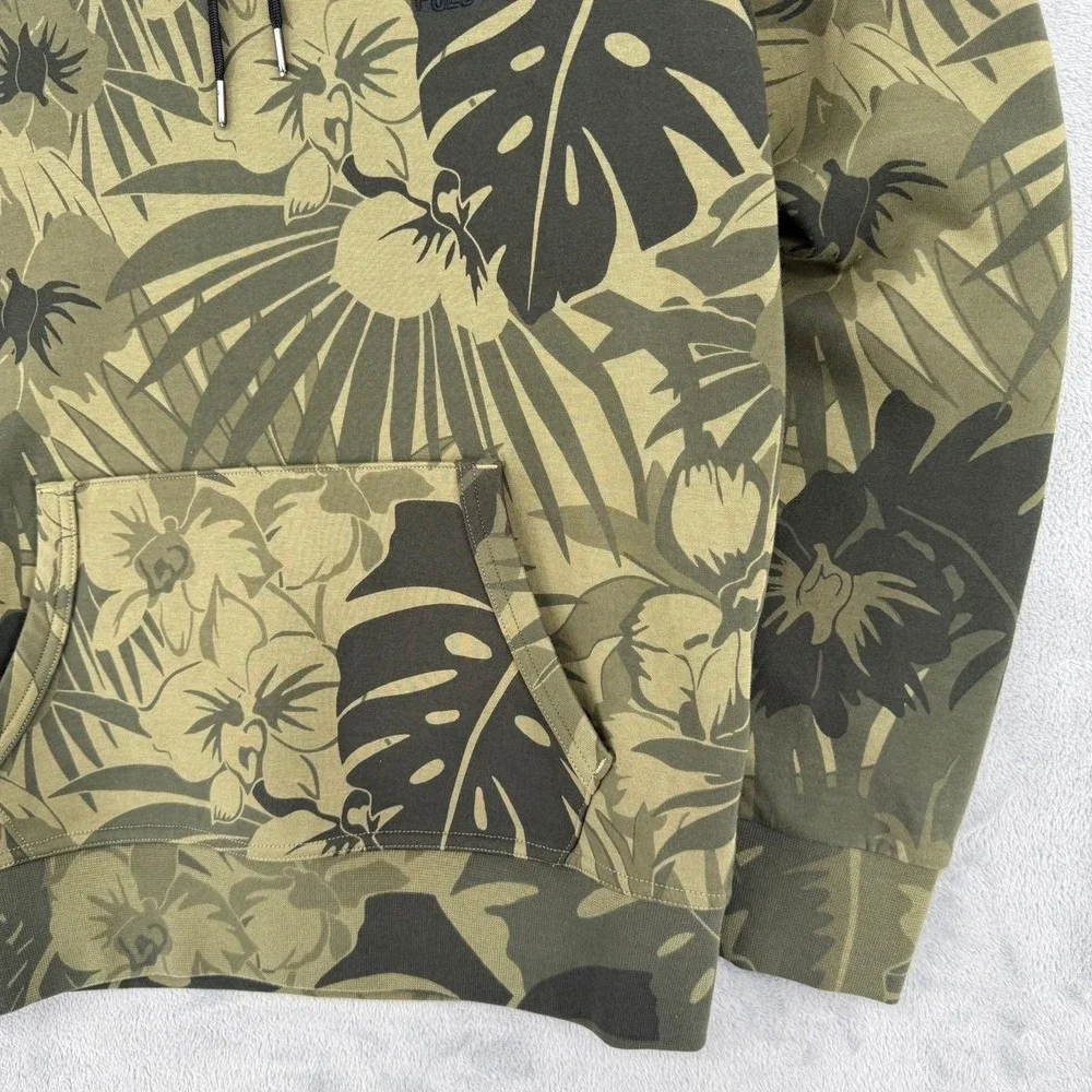 Polo Ralph Lauren Men's Palm-Camo Double-Knit Hoodie Sweatshirt Size Small‎ NEW